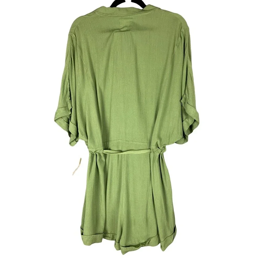 For Days Short Sleeve Utility Romper - Picture 4 of 7